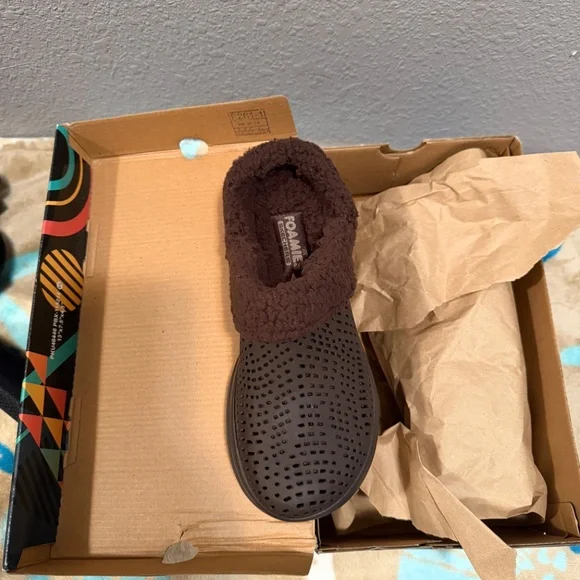 Skechers Foamies GoWalk 5 Relax UltraGo~Women’s Size 7~Faux Fur Lined Clog~NEW‼️ - Picture 9 of 14